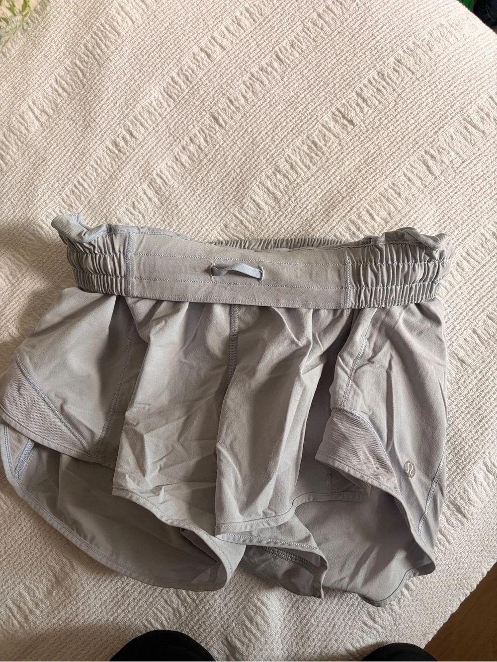 lululemon athletica Light Blue Hotty Hot Shorts